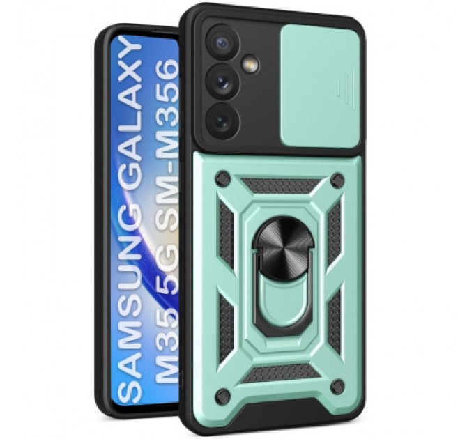 BeCover Чохол до мобільного телефона BeCover Military Samsung Galaxy M35 5G SM-M356 Dark Green (711543)