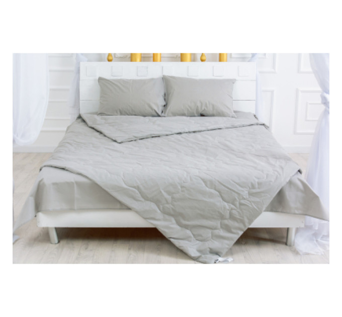 MirSon Ковдра MirSon Літня з евкаліптовим волокном №2400 Light Gray 200x220 (2200003033328)