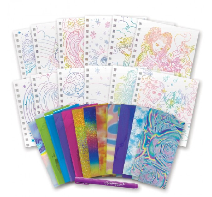 Nebulous Stars Набір для творчості Nebulous Stars Скетчбук Фантазійне мистецтво з фольги (11025)