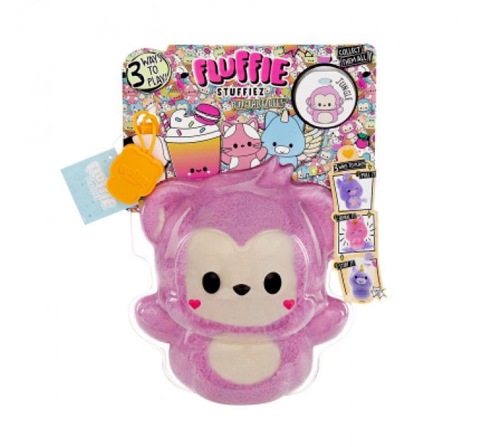 Fluffie Stuffiez М'яка іграшка Fluffie Stuffiez антистрес Fluffie Stuffiez серії Small Plush - Мавпочка (511670)