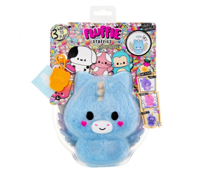 Fluffie Stuffiez М'яка іграшка Fluffie Stuffiez антистрес Fluffie Stuffiez серії Small Plush - Пегас (511823)