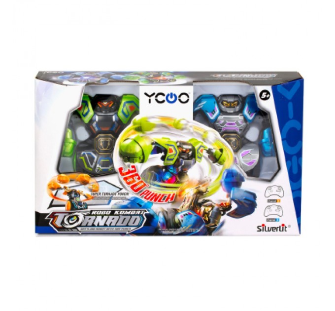 Silverlit Інтерактивна іграшка Silverlit Роботи-боксери Торнадо (86884)