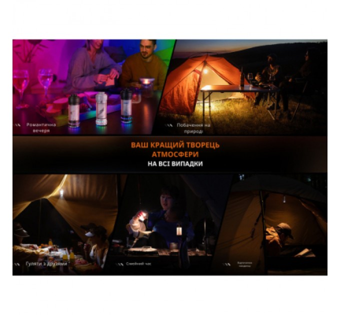 Fenix Ліхтар Fenix CL22R чорний (CL22RBK)