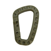 Карабін туристичний Tramp Набір 3 шт пластикових Green (UTRA-304-green)