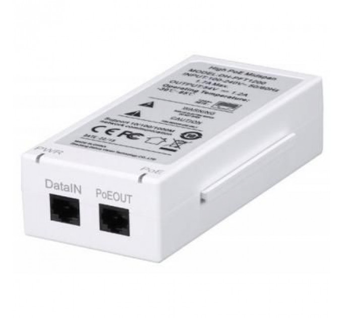 Адаптер PoE Dahua PFT1200 (DH-PFT1200)