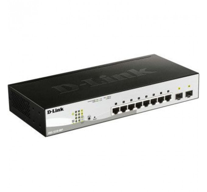 Комутатор мережевий D-Link DGS-1210-08P