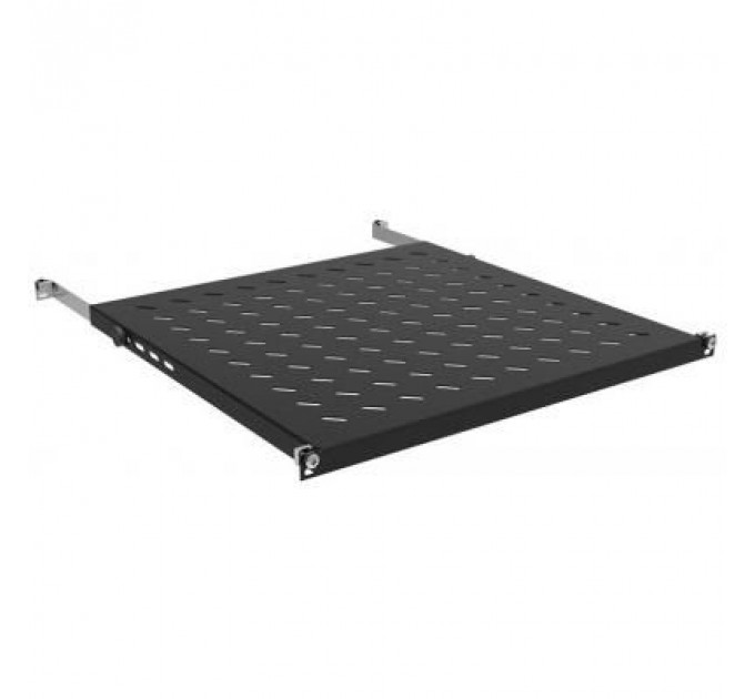 Полка 19" Zpas 0,5U глуб. 350 мм (крепл. 350-450мм) грузопод. 70кг (WZ-8264-80-02-350-161)