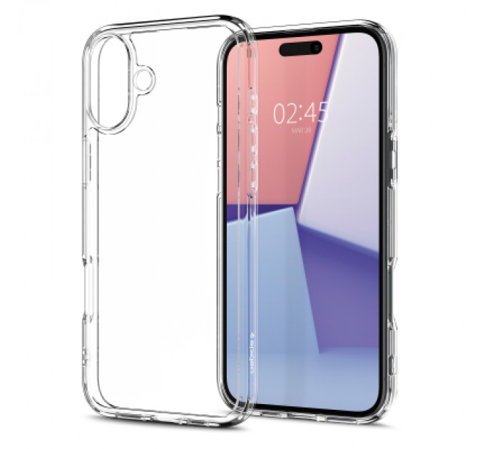 Spigen Чохол до мобільного телефона Spigen iPhone 16 Ultra Hybrid Crystal Clear (ACS08197)