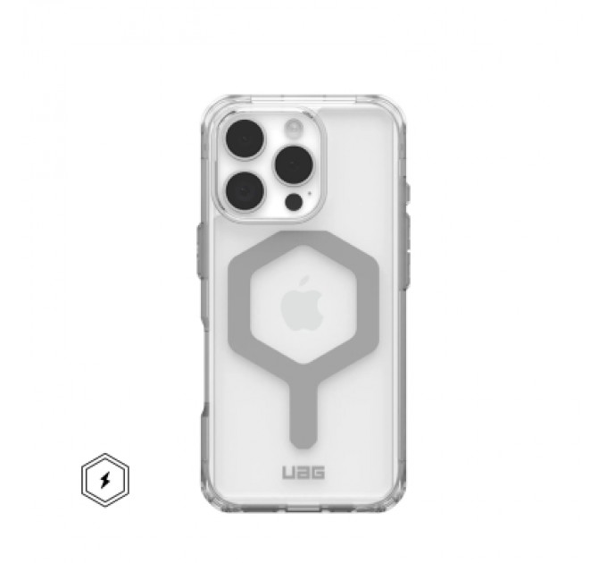 UAG Чохол до мобільного телефона UAG iPhone 16 Pro Plyo Magsafe Ice/Silver (114480114333)