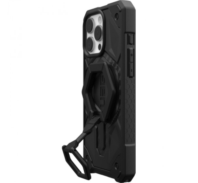 UAG Чохол до мобільного телефона UAG iPhone 16 Pro Max, Monarch Pro Magsafe Carbon Fiber/Black Stand (1144571BV01)