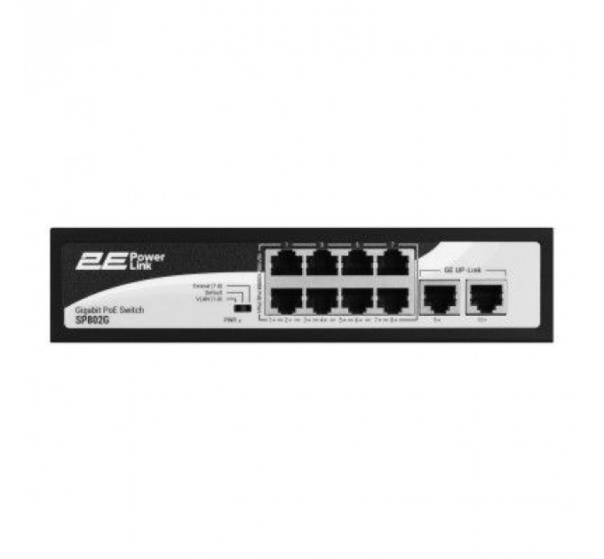 Комутатор мережевий 2E 2E-SP802G-2