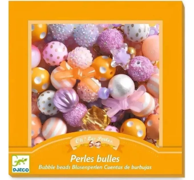 Djeco Набір для творчості Djeco Виготовлення намиста Золоті бульбашки (DJ00026)