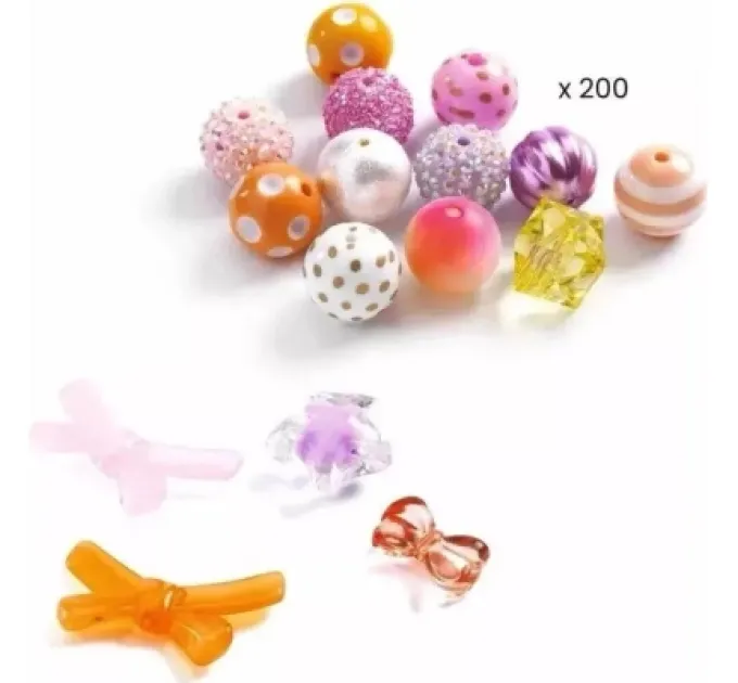 Djeco Набір для творчості Djeco Виготовлення намиста Золоті бульбашки (DJ00026)