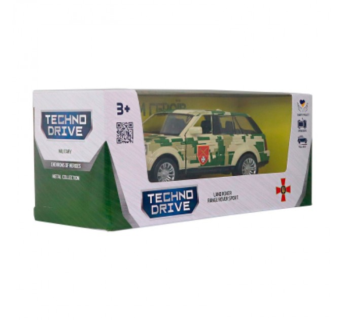 Battat Машина Battat серії Шеврони Героїв - Land Rover Range Rover Sport - ОК Захід (250399UM)