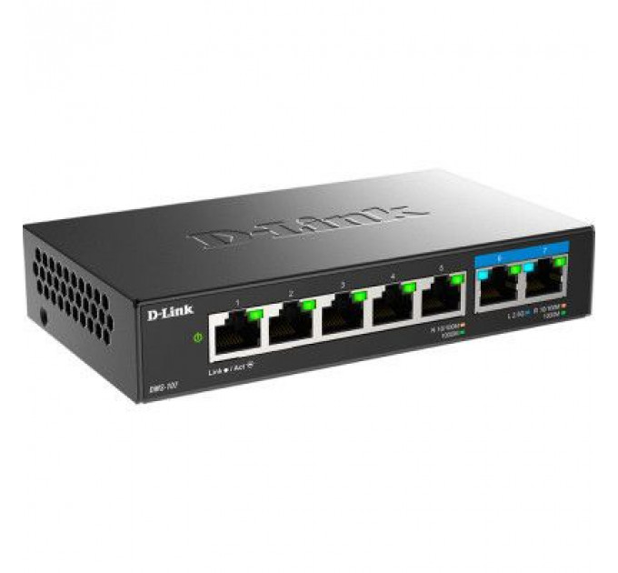 Комутатор мережевий D-Link DMS-107/E