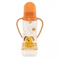 Baby Team Пляшечка для годування Baby Team З латексною соскою 250 мл (4824428013116)