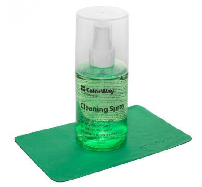 Універсальний чистячий набір ColorWay Cleaning Kit XL for Screens, TVs, PCs (CW-5200)
