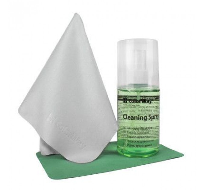 Універсальний чистячий набір ColorWay Cleaning Kit XL for Screens, TVs, PCs (CW-5200)