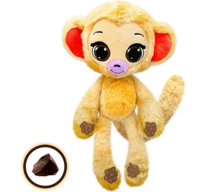 Bubble Pops М'яка іграшка Bubble Pops Шоколадна мавпа 20 см (2402005/6)