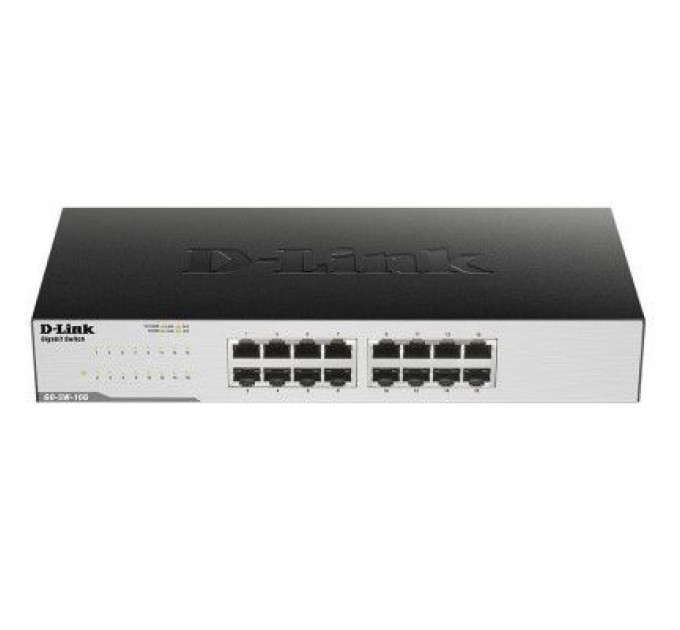 Комутатор мережевий D-Link GO-SW-16G