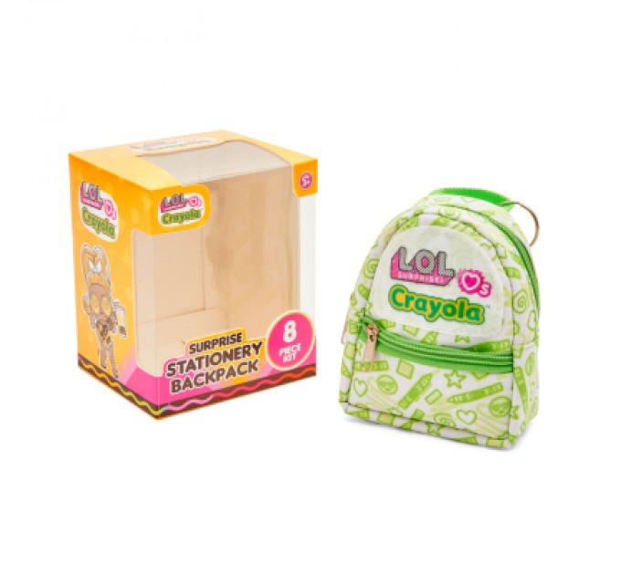 Crayola Набір для творчості Crayola Міні-рюкзак Зелений (35054-A)