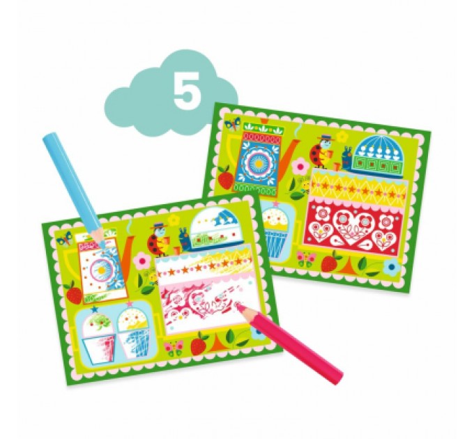 Djeco Набір для творчості Djeco Котик та його друзі (DJ09292)