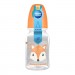 Canpol babies Пляшечка для годування Canpol babies Cute Animals стандартна 120 мл помаранчева (11/851_ora)