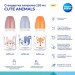 Canpol babies Пляшечка для годування Canpol babies Cute Animals стандартна 120 мл рожева рожев (11/851_pin)