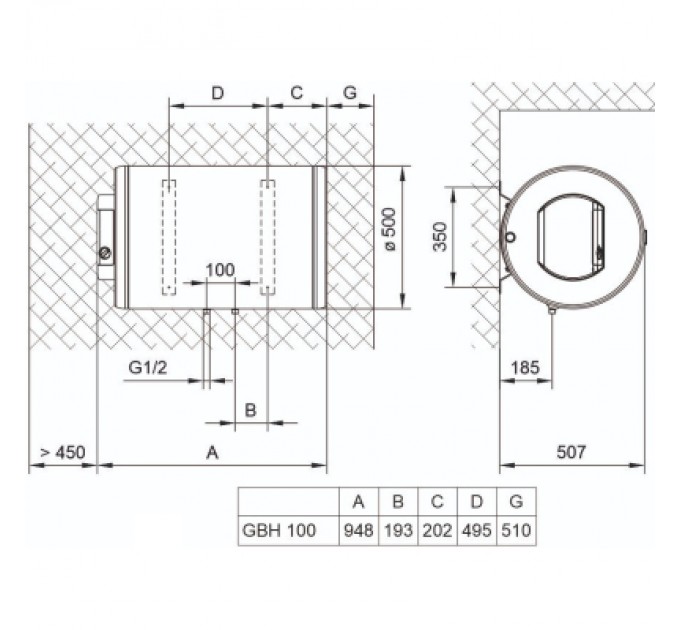 TIKI Бойлер TIKI GBH100COMFORT_TIKI