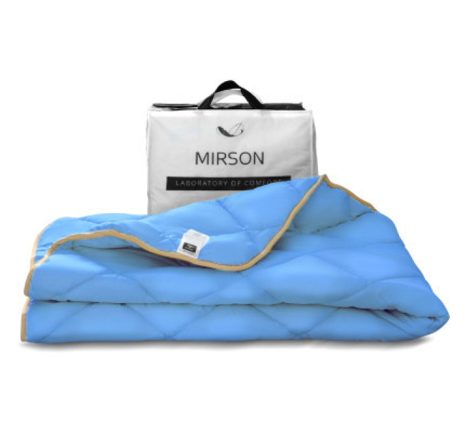 MirSon Ковдра MirSon шовкова №1389 Valentino Зимова 200x220 см (2200001534216)