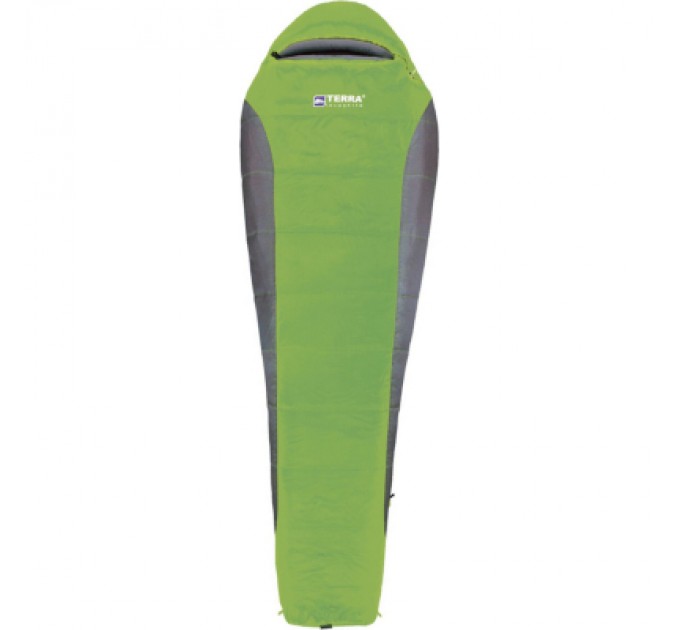 Terra Incognita Спальний мішок Terra Incognita Siesta Regular 300 Right Grey/Green (4823081505310)