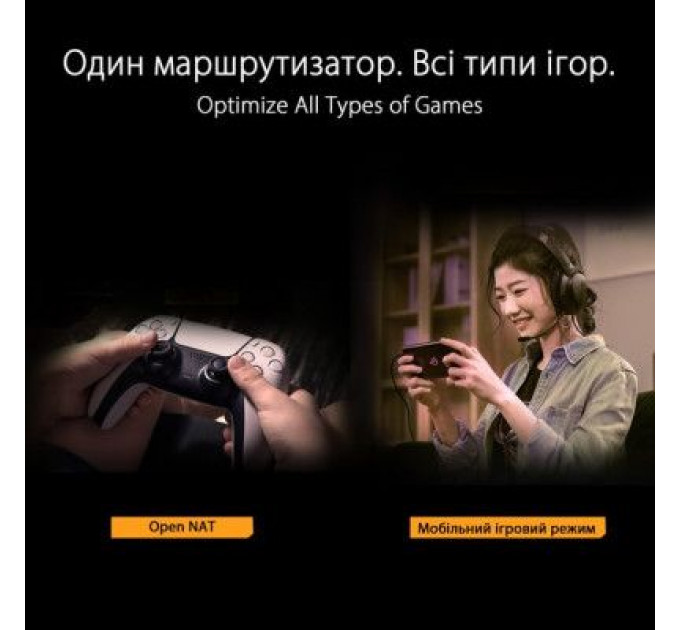 Маршрутизатор ASUS TUF-AX4200 (90IG07Q0-MU9100)
