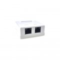 Cablexpert Розетка EServer (WT-2015A) 2хRJ-45, Cat5Е, зовнішня, білий