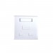 Cablexpert Розетка EServer (WT-2015A) 2хRJ-45, Cat5Е, зовнішня, білий