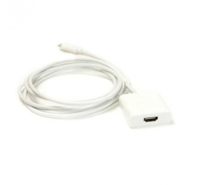 Кабель мультимедійний USB Type-C to HDMI F 1.8m PowerPlant (KD00AS1271)