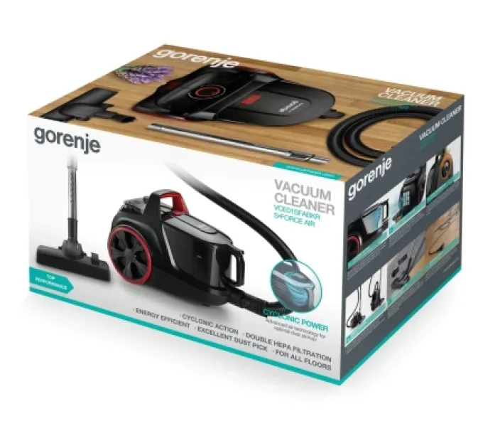 Gorenje Пилосос Gorenje VCE01SFABKR