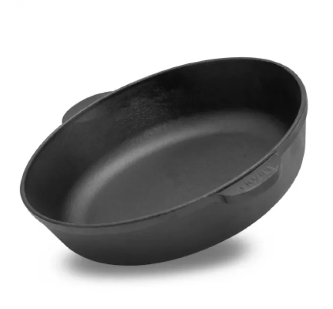 Brizoll Сковорода Brizoll Monolith чавунна зі скляною кришкою 260х60 мм (M2660U-6)