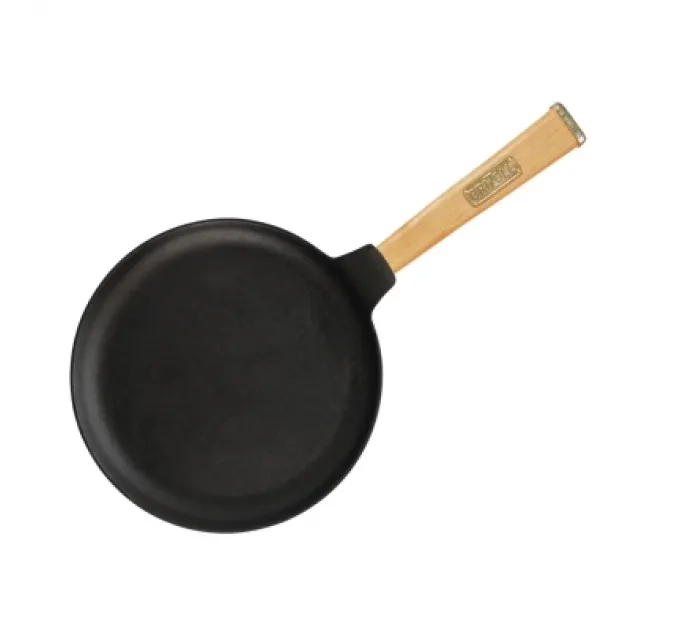 Brizoll Сковорода Brizoll Optima чавунна з ручкою для млинців 240х15 мм (O2415-P)