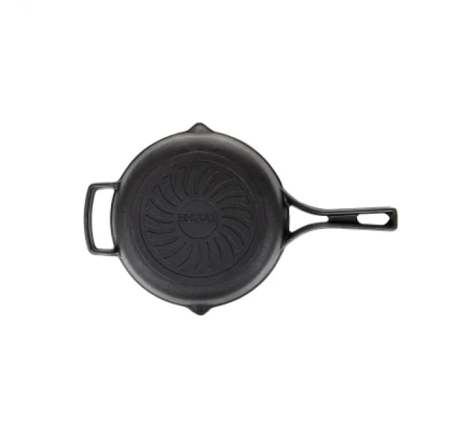 Brizoll Сковорода Brizoll Monolith чавунна з литою ручкою 260х60 мм (M2660P)