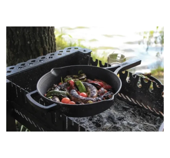 Brizoll Сковорода Brizoll Monolith чавунна з литою ручкою 260х60 мм (M2660P)