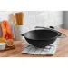Brizoll Сковорода Brizoll чавунна WOK з чавунною кришкою 3,7 л 280х96 мм (W28-1)