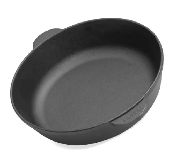 Brizoll Сковорода Brizoll Monolith чавунна з чавунною кришкою-сковородою 240х60 мм (M2460U-2)