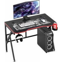 Комп'ютерний стіл GT Racer T-1218 Black (T-1218 (120x60x73) Black)