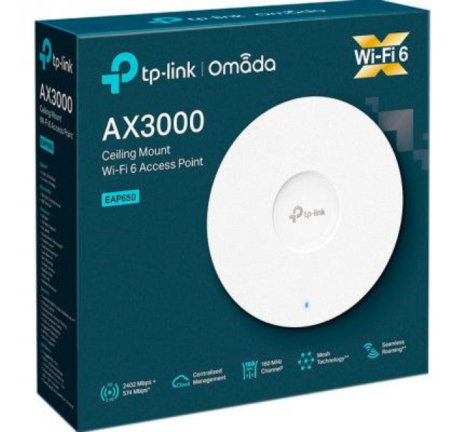 Точка доступу Wi-Fi TP-Link EAP650