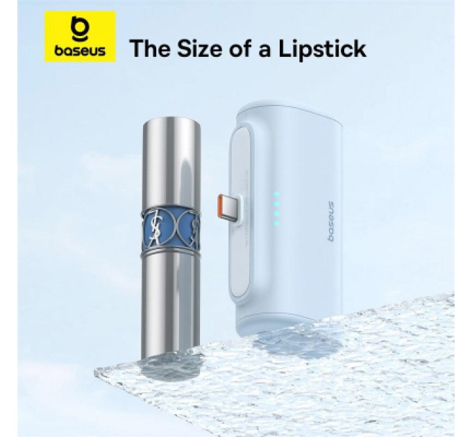 Baseus Батарея універсальна Baseus Compact 4900mAh 20W Lightning, White (PPWC05I) (P10068304212-00)
