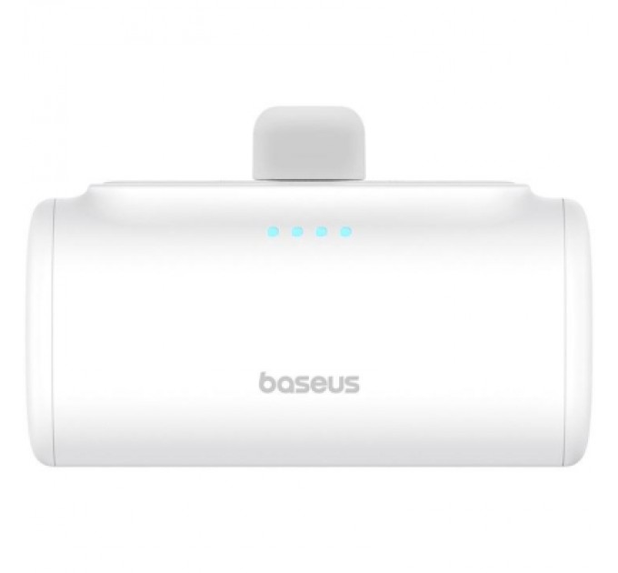 Baseus Батарея універсальна Baseus Compact 4900mAh 20W Lightning, White (PPWC05I) (P10068304212-00)