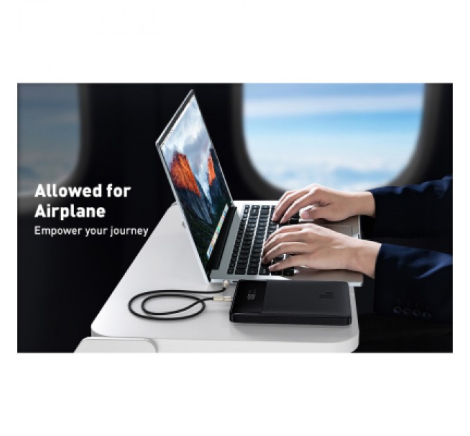 Baseus Батарея універсальна Baseus Blade Digital Display 20000mAh PD/100W, Black (PPDGL-01, PPBLD100-S) (PPBL000201)