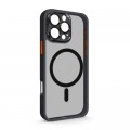 Armorstandart Чохол до мобільного телефона Armorstandart Unit MagSafe SE Apple iPhone 16 Pro Max Black Orange (ARM81150)