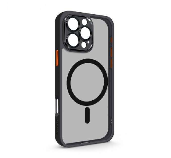 Armorstandart Чохол до мобільного телефона Armorstandart Unit MagSafe SE Apple iPhone 16 Pro Max Black Orange (ARM81150)