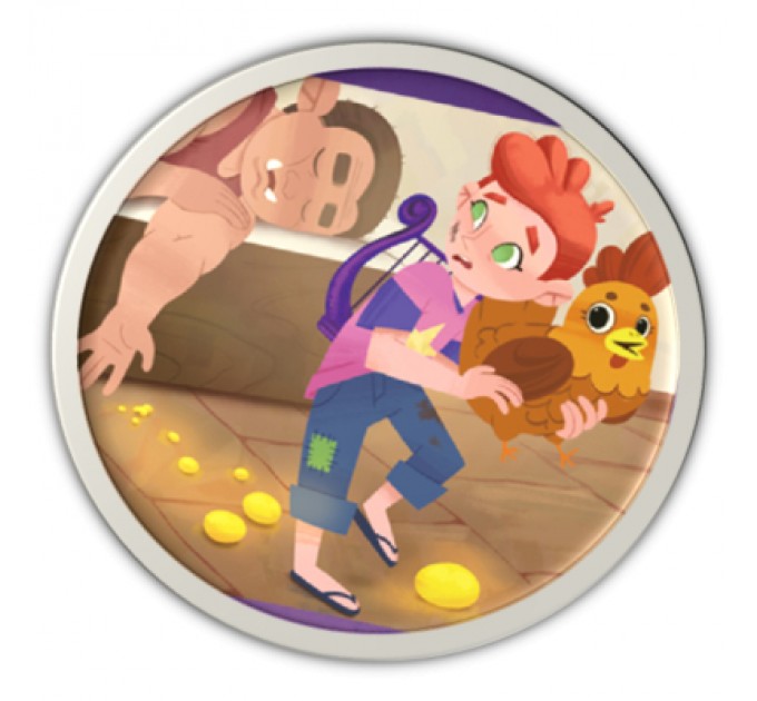 Ambo Funtamin Інтерактивна іграшка Ambo Funtamin Аудіоказка з проєктором Джек і бобове стебло (AF6339JB)